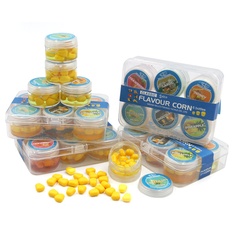 Saogao bait corn grain set bottled 6 flavors set of soft bait carp bait