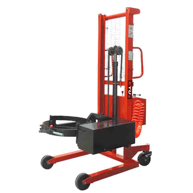 QDS3015BQ汽动塑料油桶搬运车堆高叉车防爆倒桶机气动升降翻转车