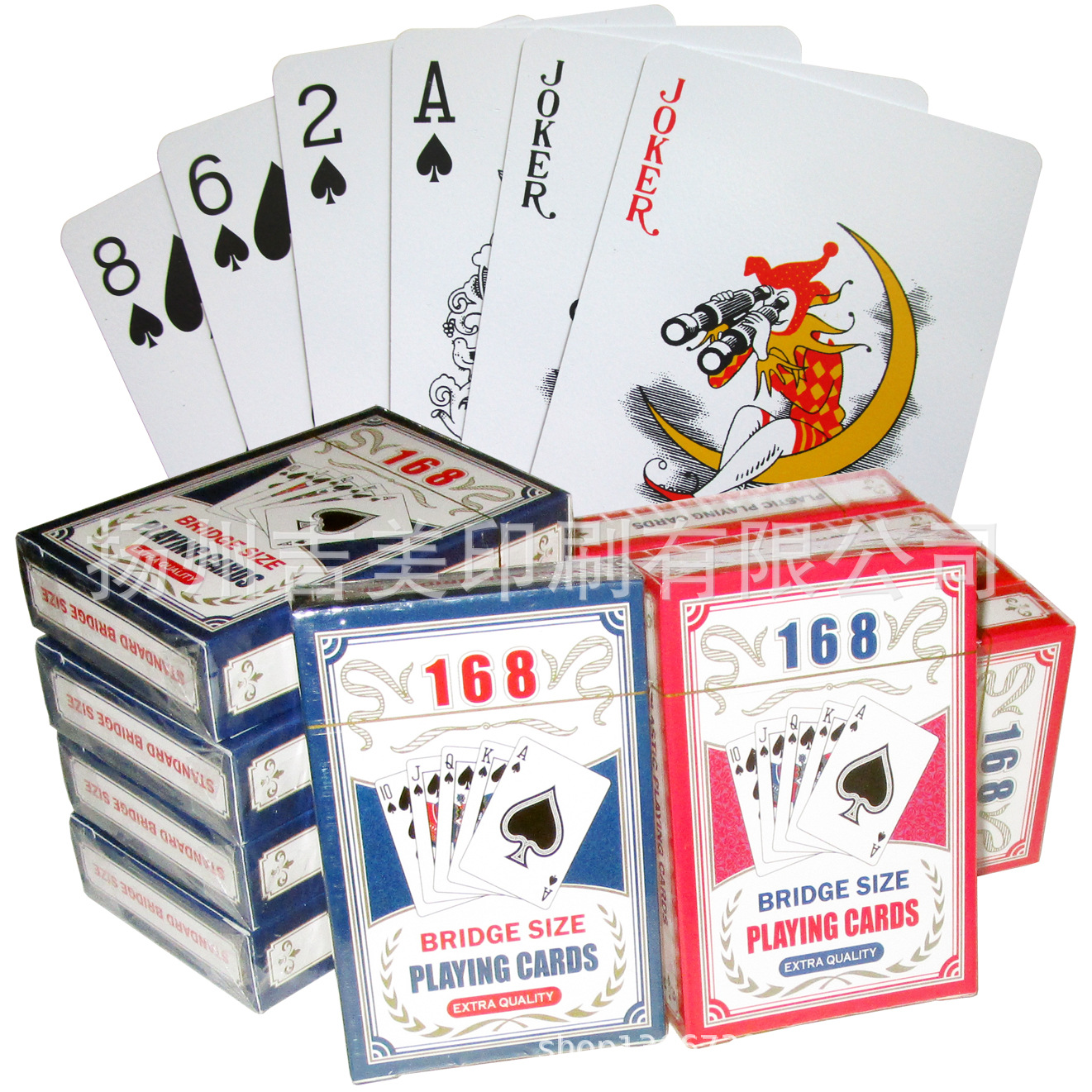 Plastic playing cards PVC