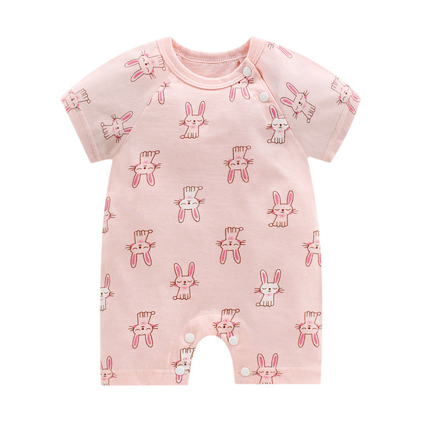 Summer children's cotton thin bodysuit for new born