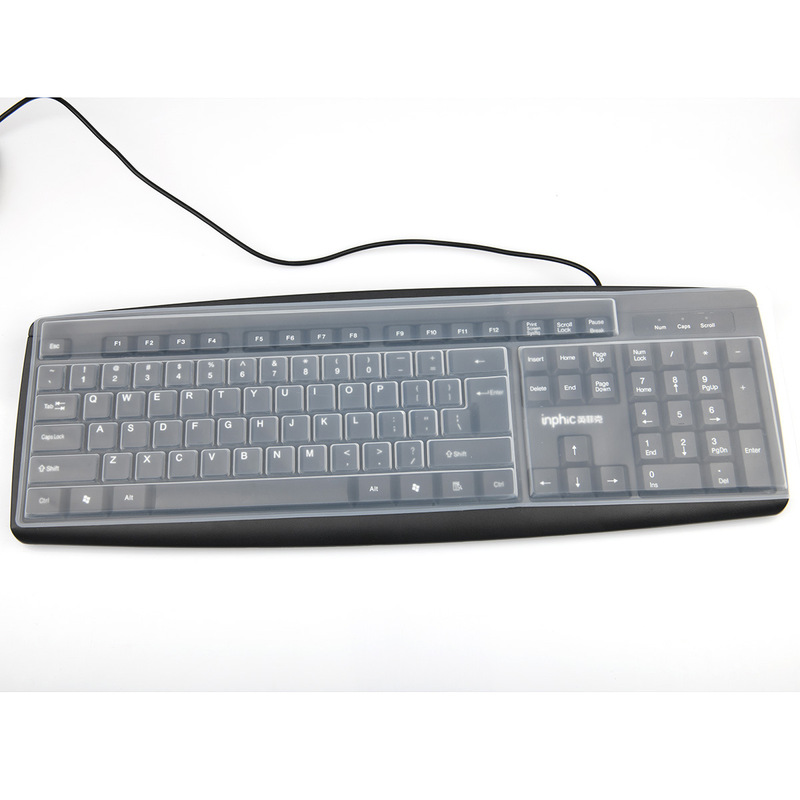 Neutral Dustproof Silicone Keyboard Film Computer Keyboard Protective Film Desktop Keyboard Film 34g