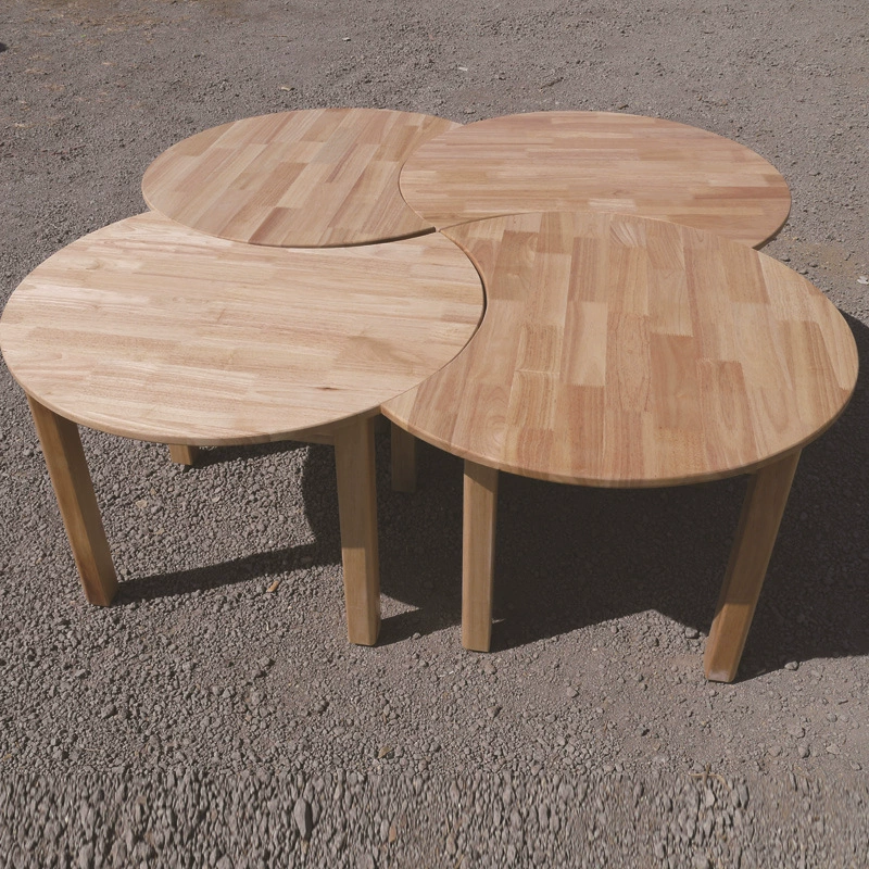 Детский сад стол и стул из массива дерева учебник стол для класса Детский обучающий стол раннее образование стол из дуба Полумесяца Заводской магазин