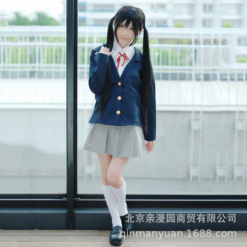 【】轻音少女衣服秋山澪中野梓动漫展万圣节cosplay服装女cos服