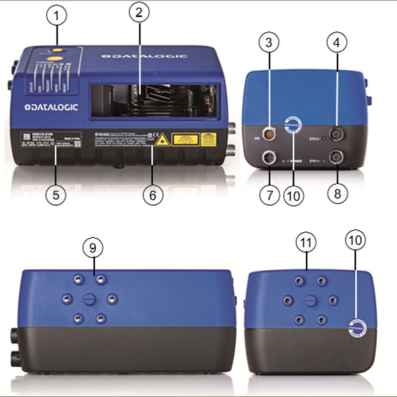 Datalogic DS8100��ҵ��һά����������ݰ����ּ��Զ���������