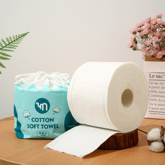 Dry-wet two-in-one facial towels, disposable skin-friendly baby facial cleanser, face towel cotton soft towel beauty salon pure cotton wholesale