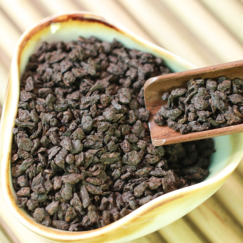 勐海產地廠家直銷雲華普雲南普洱熟茶糯米香散裝茶化石500克散裝