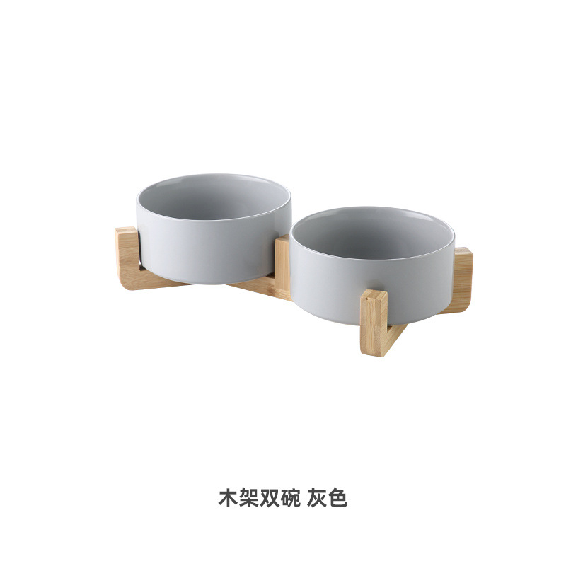 Tazón de cerámica para gatos tazón de comida para gatos tazón de arroz para beber tazón para mascotas tazón de comida para perros tazón de protección vértebra cervical suministros para mascotas