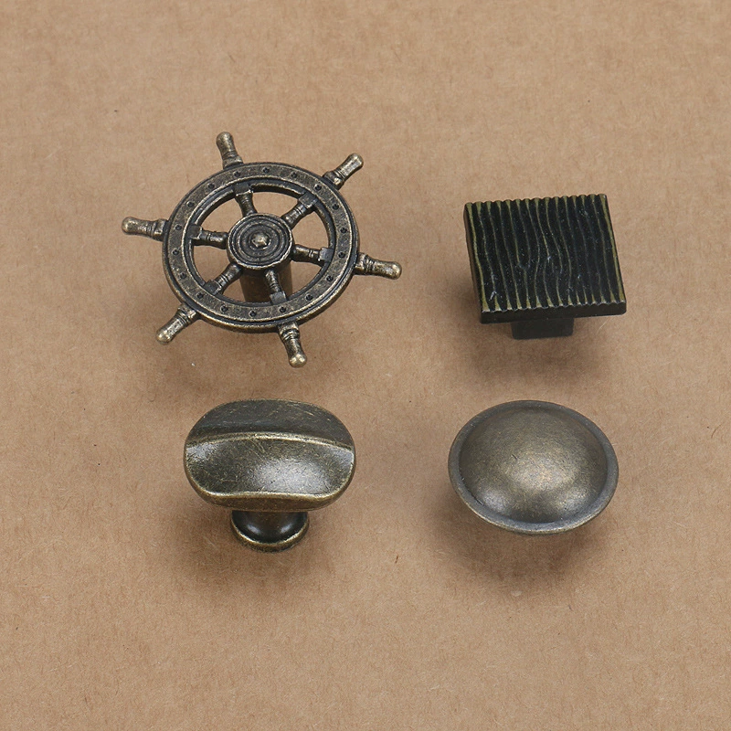 Новый [оптовый] Бронзовый Европейский стиль ручка двери шкафа одежды ручка антикварная ручка ящик ручка