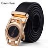 Cohnim Kevin factory wholesale men's belt dermis automatic buckle live head layer cowhide business belt