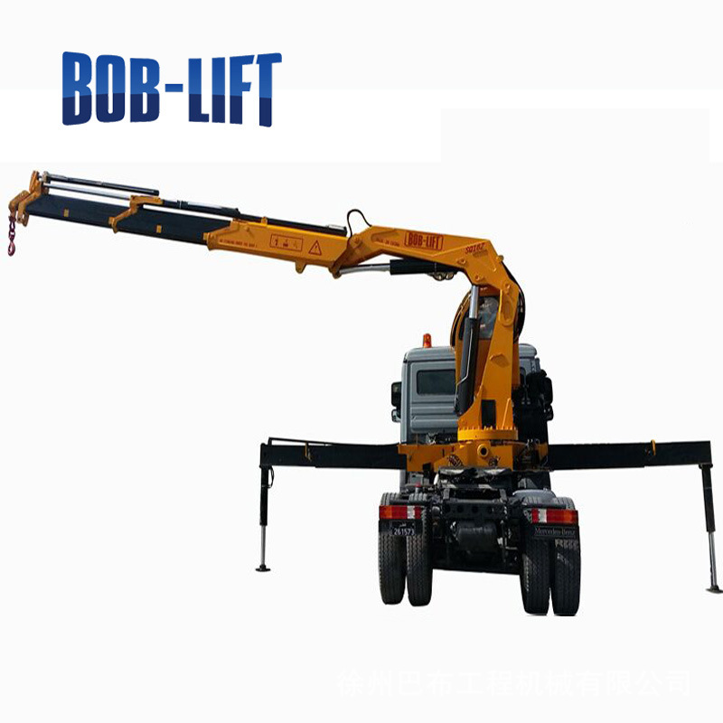 巴布16吨20吨随车吊随车起重机大吨位折臂平板货车起重吊臂重型