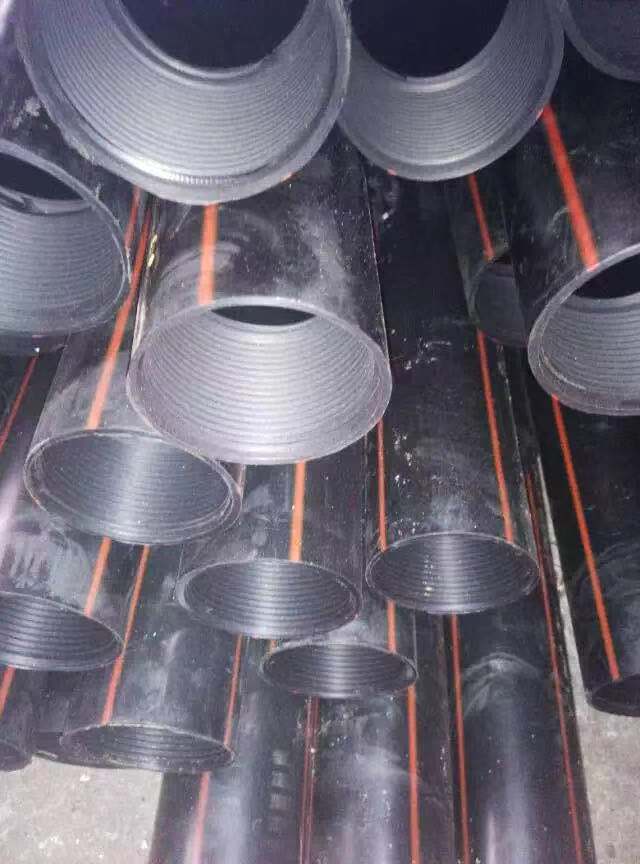 HDPE给水管大口径绿化灌溉管160 200 315浇地排水管pe供水管