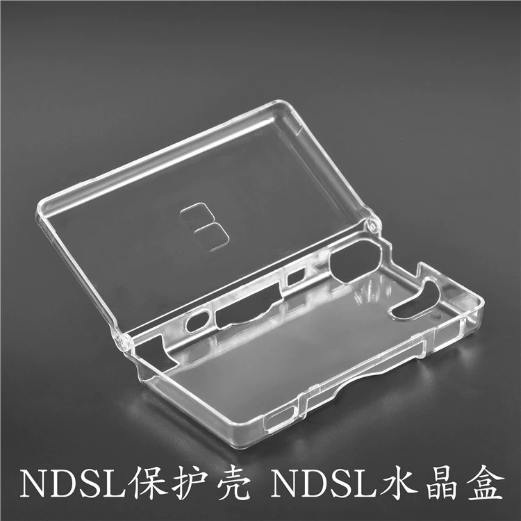 Защитный чехол NDSL, кристаллическая коробка NDSL, периферийные аксессуары для игровой консоли NDSL, прозрачная защитная крышка