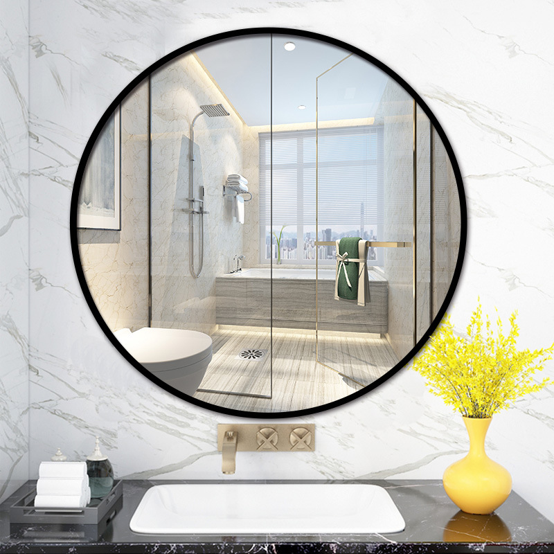 Wall round mirror