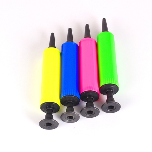 Mini 6-inch balloon inflator hand push inflatable pump portable magic balloon inflatable small inflator factory wholesale
