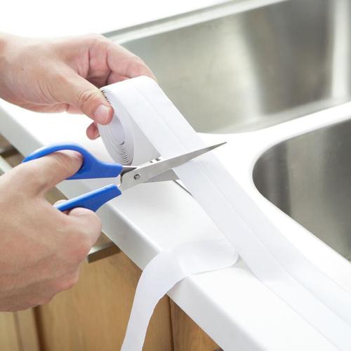 Kitchen waterproof and mildew-proof tape moisture-proof kitchen and bathroom sink gap beautiful seam toilet stickers corner stickers sealing strips
