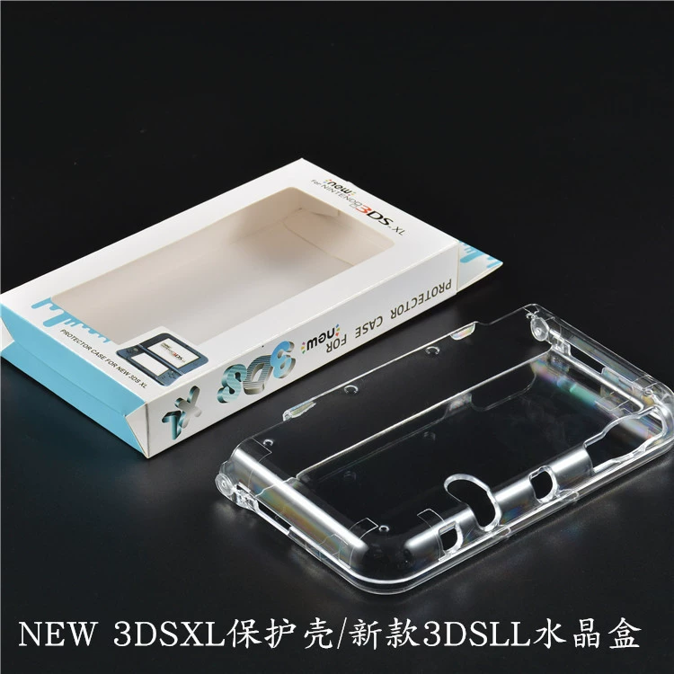 Новый 3DSXL кристальная коробка Новый 3DSXL защитная оболочка Новый 3DSLL защитный чехол