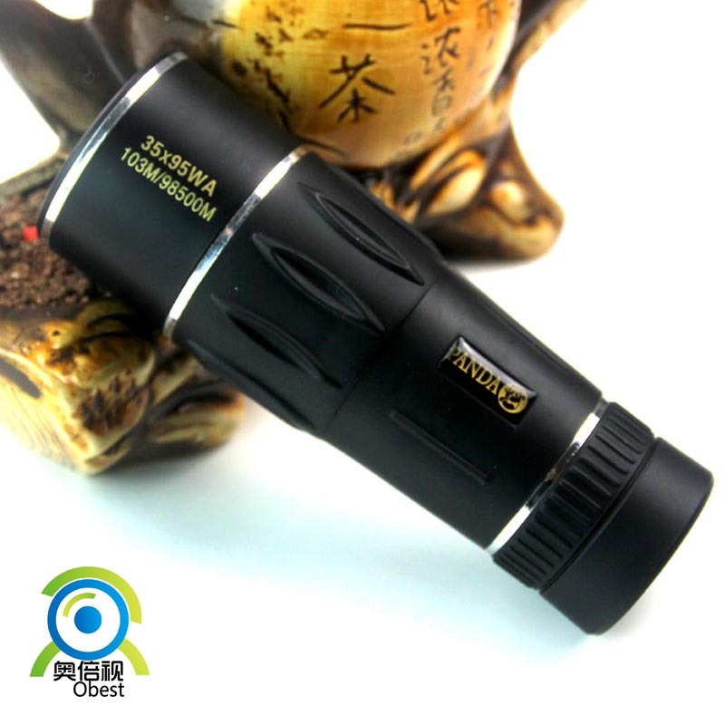 obest35X95WA高清高倍广角微光夜视单筒望远镜便携防水高清夜视