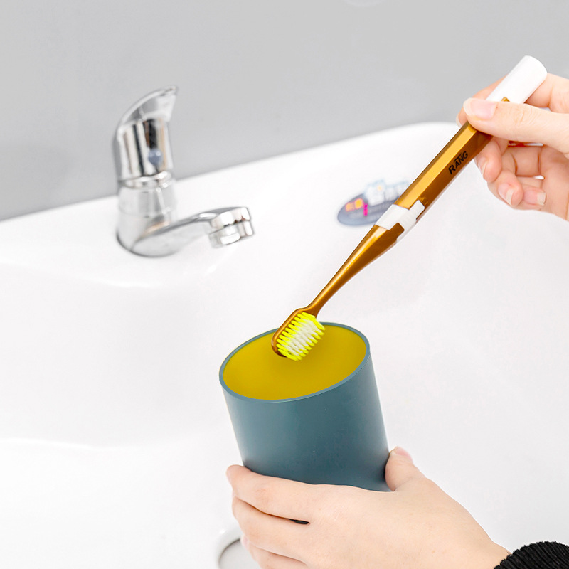 Nordic taza de cepillo de dientes de dos colores baño enjuague bucal taza hogar taza de plástico simple pareja cepillo de dientes taza de lavado