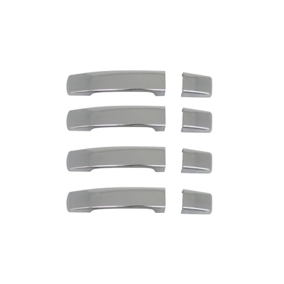 Suitable for 05-13 Land Rover Range Rover Sport/Executive exterior handle handle cover door handle trim (Armrest, handle, handle) - 05-09-sports-silver-plating-without-keyhole