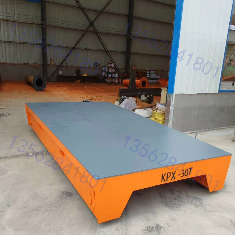 厂家生产 电动运输地平车 过跨车平板车  四轮电动平板车