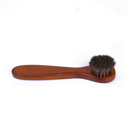 Foreign trade high-end horse hair brush, oiling, polishing, cleaning and dusting brush, soft bristle shoe brush, shoe cleaning tool set