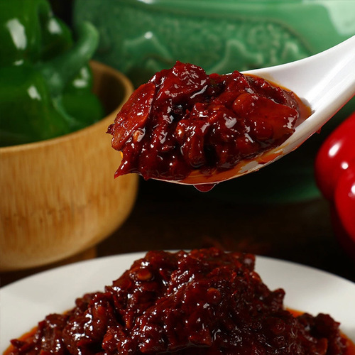 Wholesale factory spices and seasonings Sichuan red oil Pixian bean paste chili sauce 1000g per piece drop shipping