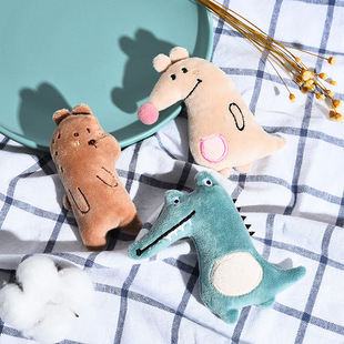 Cute kangaroo animal plush toy doll bag pendant clothing accessories wedding cross-border online shop gift