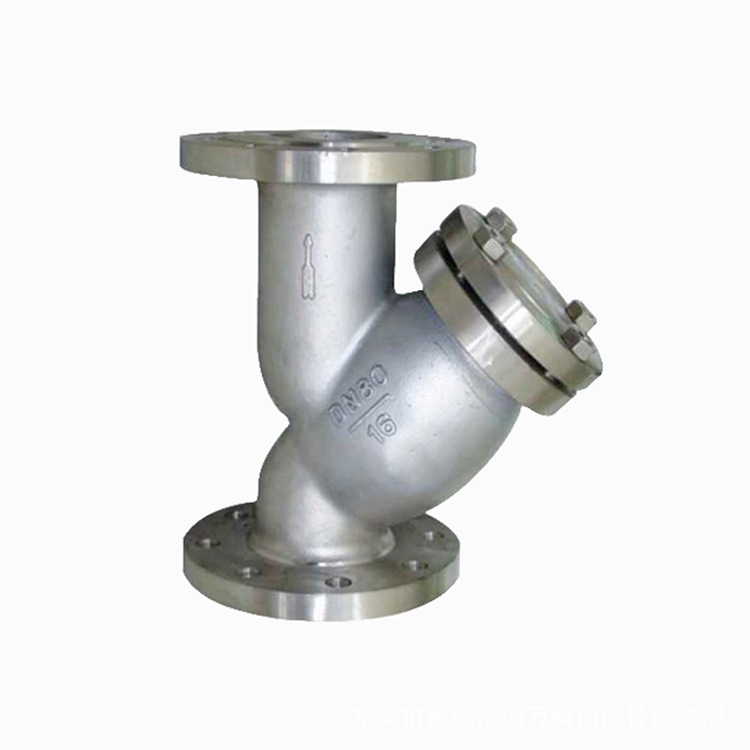 海量供应不锈钢Y型法兰过滤器 供应高效率稳定性好 欢迎询价