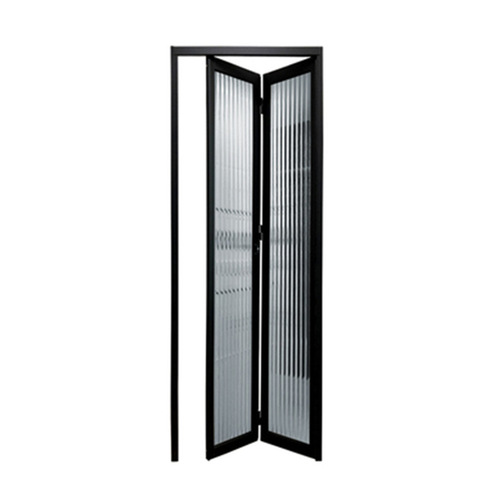 Direct selling kitchen living room balcony bathroom hollow door narrow frame trendy folding door aluminum alloy thick sliding door