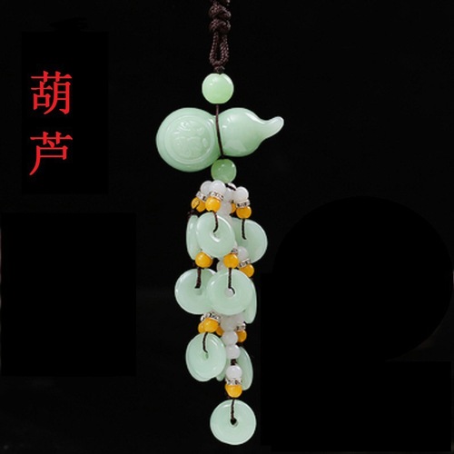 Car pendants, car rearview mirror safety buckle pendants, Guanyin car pendants, men's and women's car pendants