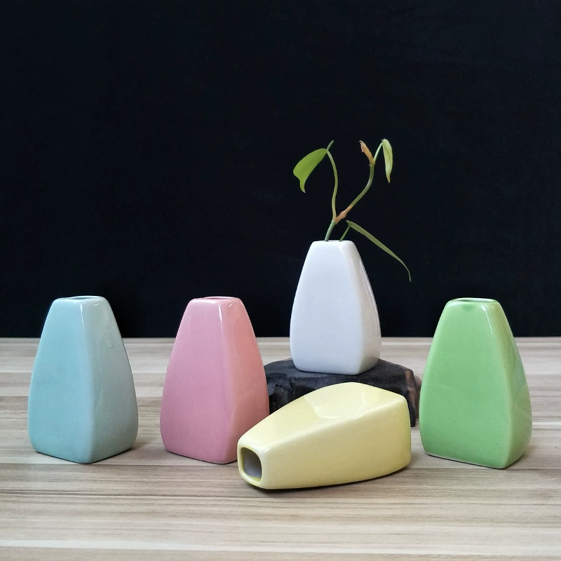 Керамическая ваза для бутылок для ароматерапии ремесла Цветочная композиция простая креативная офисная домашняя настольная отделка оптом