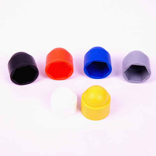 PE hexagonal nut protective cover nylon nut protective cap dust cover waterproof cap external hexagonal nut protective cover