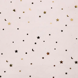 网眼布;烫图、烫钻;其他针织面料