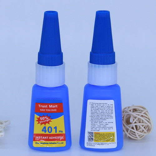 401 Glue Trust-Mart Quick-Drying Plastic Metal Manicure Instant Adhesive Grease Glue 20g Wholesale 401