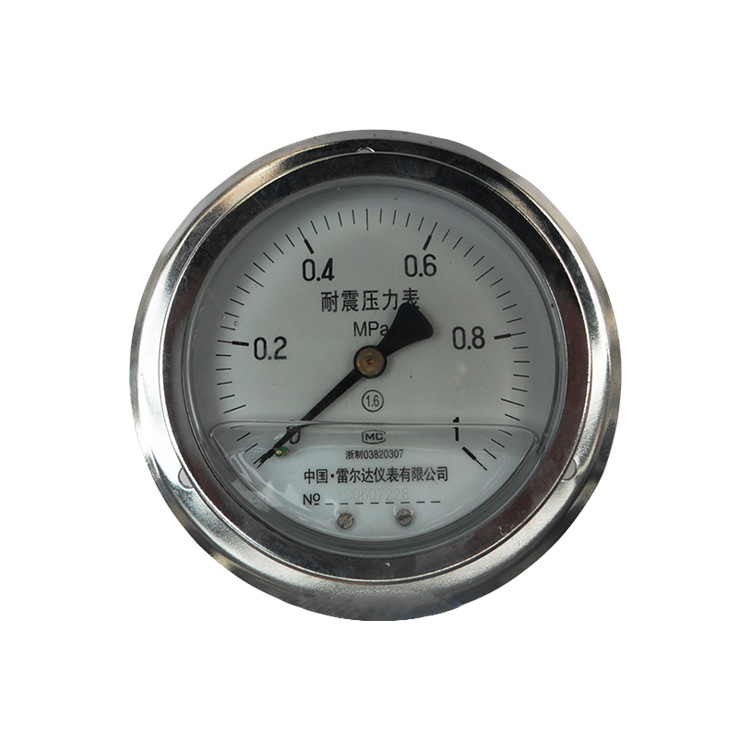 批发供应东雷尔达耐震带边压力表 现货销售应用广泛优质坚固耐用