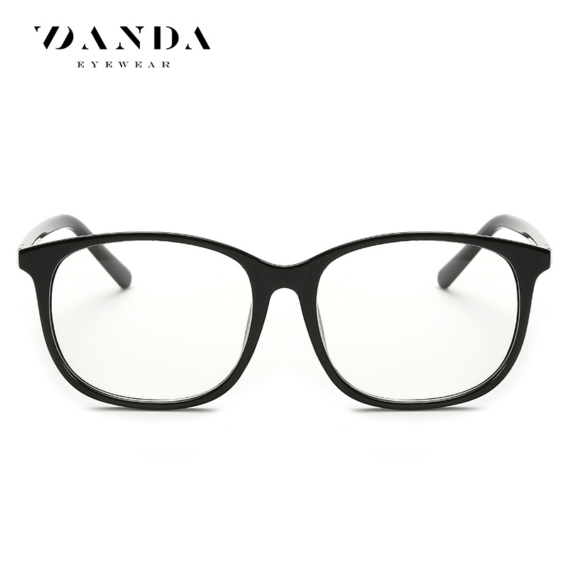 2021 nuevas gafas lisas estilo coreano marco grande gafas retro marco hombres y mujeres mismas gafas de marco completo 8121 en stock al por mayor