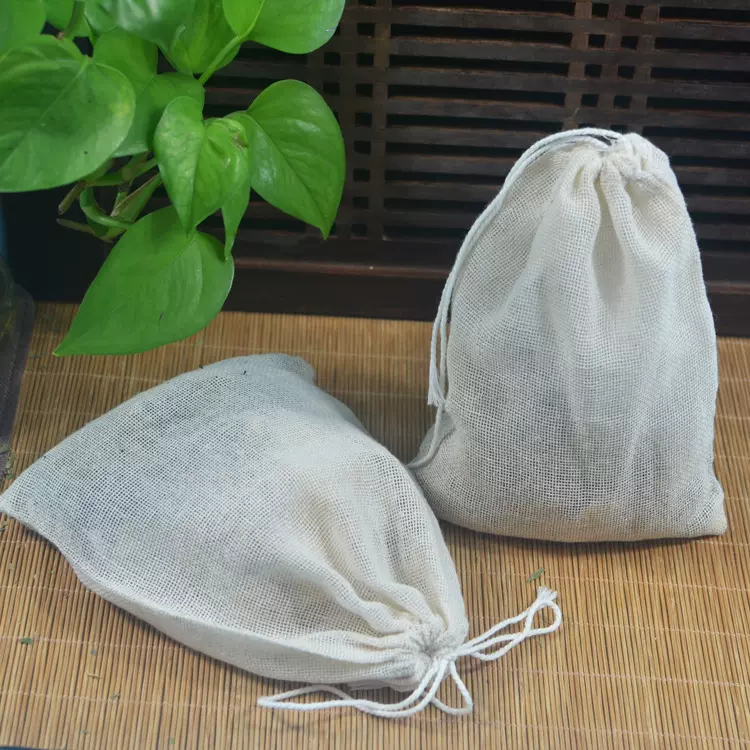 大号40*50棉布袋煲汤袋过滤袋煎药纱布袋卤料包调料袋佐料隔渣袋