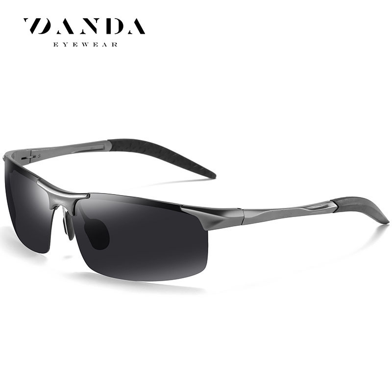Gafas de visión nocturna para conducir por la noche 8177 gafas de sol Gafas de sol polarizadas de magnesio de aluminio transfronterizo en stock
