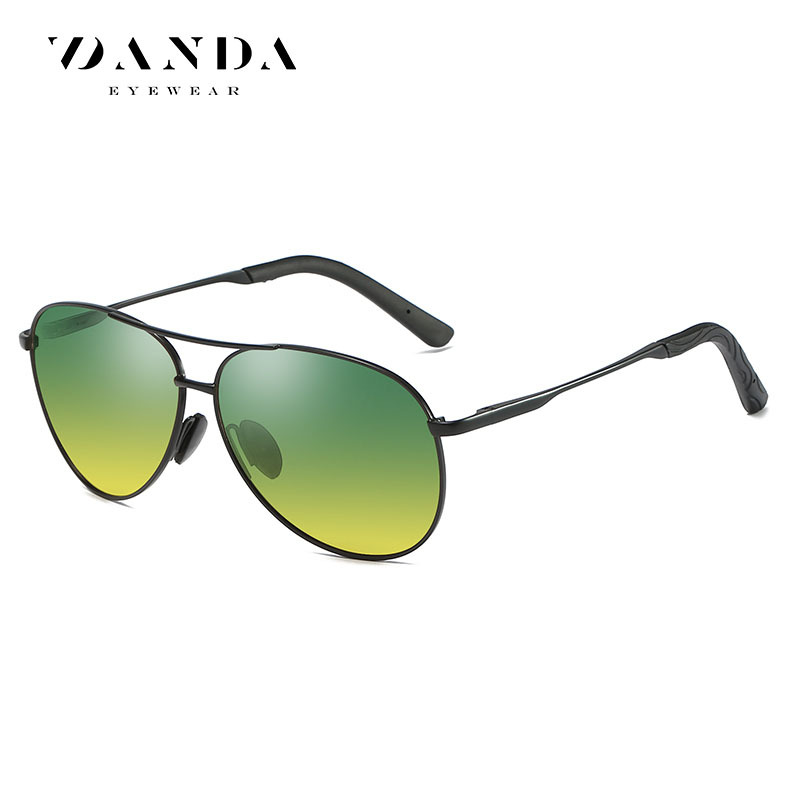 0971 día y noche gafas de sol polarizadas antideslumbrantes gafas de sol de moda conducción conductor gafas de visión nocturna al por mayor