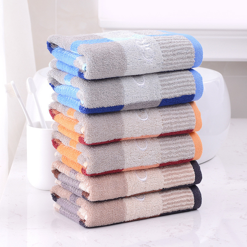 [General distribution] genuine goods original jieliya 6982-1 pure cotton strong absorbent comfortable face towel color large quantity