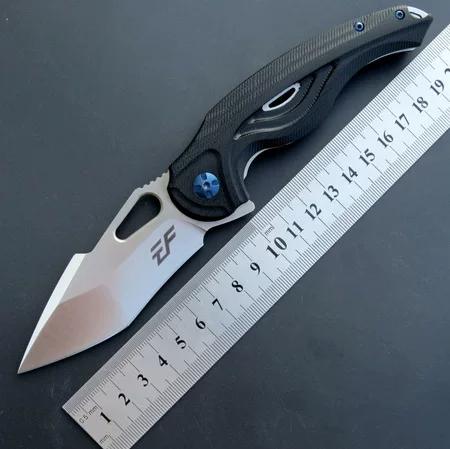 EF 936 складной нож D2 + G10, складной нож для кемпинга, портативный для охоты и тактического EDC, уличный инструмент