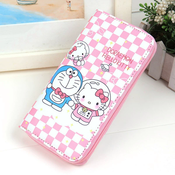 Zipper plaid Mimi and blue cats