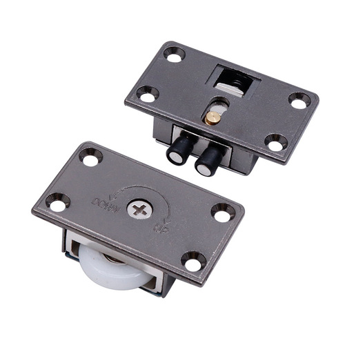 Sliding door wheel 388 stainless steel wardrobe sliding door wheel aluminum alloy track sliding door household hardware accessories pulley