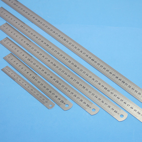 Steel ruler Jianyu brand 15CM to 2 meters steel ruler double-sided scale painting drawing cutting tool multi-specification steel ruler