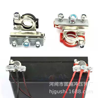 Power supply, ignition system accessories, battery pile head battery column
