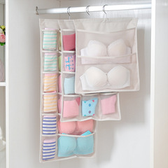 Factory-Original Wardrobe Organizer Bag Hanger Underwear Pants Socks Closet Door Behind Hanger Storage Magic Dual-Sided Home Use