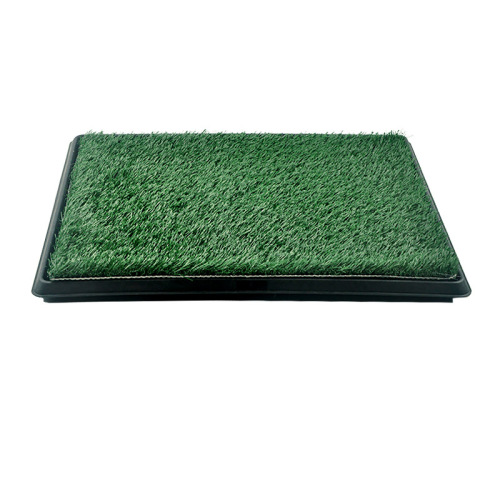 Dog toilet lawn large pet pee pad training fixed-point defecation pot manufacturer of medium and large dog pee pots