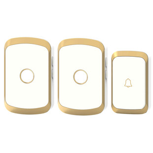 Smart Radio Doorbell Home Doorbell One-to-Two Waterproof Long-Distance Electronic Remote Control Doorbell Pager for the Elderly