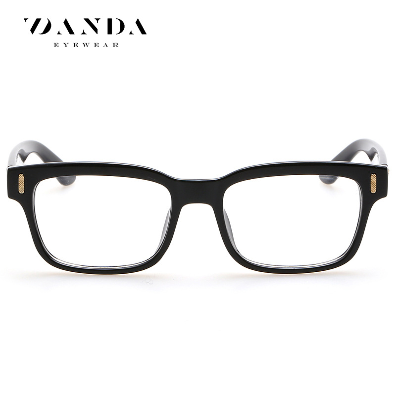 Nuevo estilo Coreano cuadrado gafas lisas 8084 gafas unisex marco puede ser equipado con miopía artística retro gafas lisas