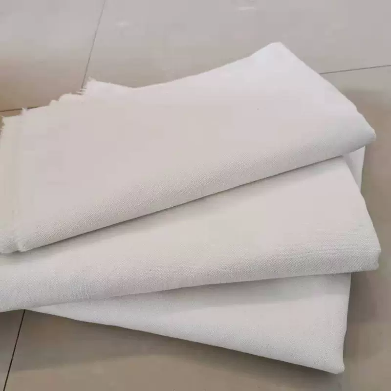 现货供应2*2涤棉帆布半漂涤棉坯布箱包鞋帽布